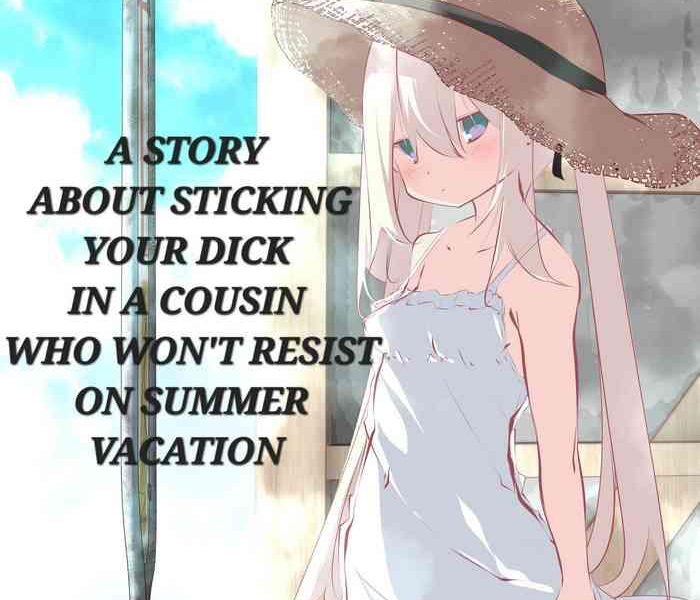 natsuyasumi dakara muteikou na itoko ni chinko ireru hanashi a story about sticking your dick in a cousin who won t resist on summer vacation cover